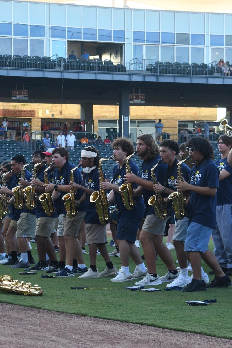 Senior Band Members Reminisce Over Their Last First Performance